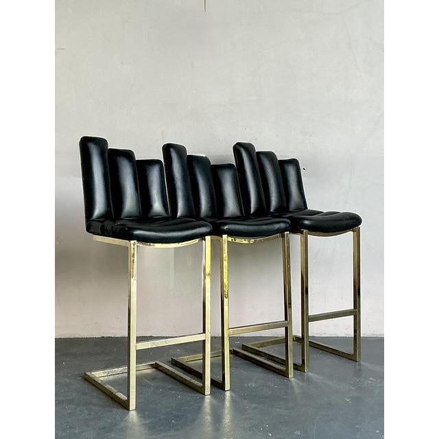 Vintage Boho Tessellated Horn Dry Bar Set of 5 For Sale - Image 11 of 14