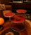 Red Coffee Table with Glass Tops and Chromed Steel Frame, 1970s For Sale - Image 10 of 11
