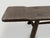 Andrianna Shamaris Impressive Hand Carved Espresso Stained Teak Bench or Chaise For Sale In New York - Image 6 of 6