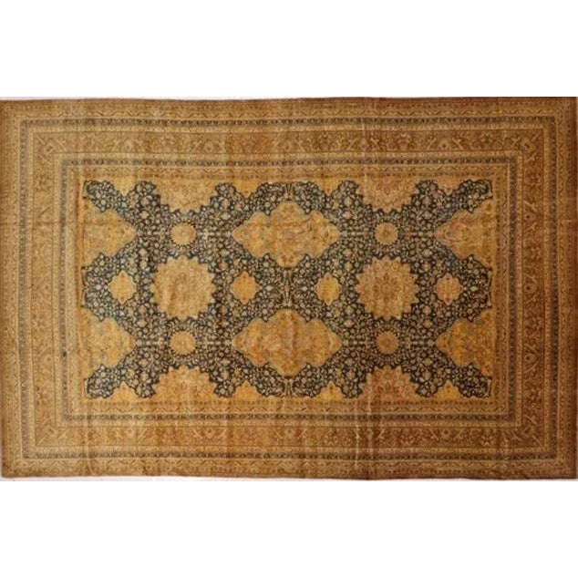 This master piece is a wool pile genuine hand made exceptionally fine vegetable dye Agra with Chelsea design Carpet