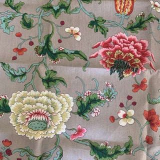 Brunschwig & Fils Athos Creations Chotard Paris Linen Fabric- 2 Yards For Sale