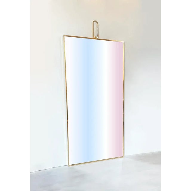 Vintage Mirror with Hook, 1970s For Sale - Image 3 of 7