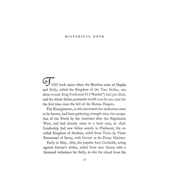 1960s "The Leopard" 1960 DI Lampedusa, Giuseppe For Sale - Image 5 of 7