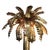 Pair of “Palm Tree” Lamps, Christian Techoueyres for Maison Jansen, Gilded Brass, 1970s – France An exquisite pair of palm...