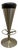Stainless Steel Bar Stool with Leather Seat by Leo Thafvelin Johanson, Sweden For Sale