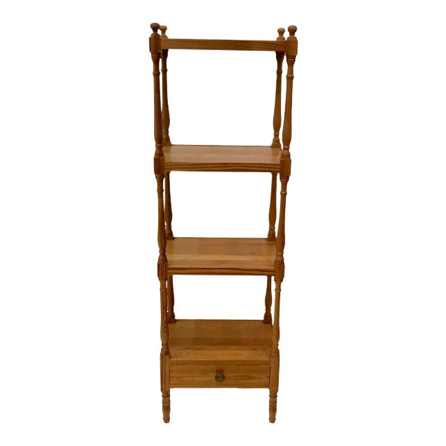 American Classical Pine Shelf Etagere For Sale