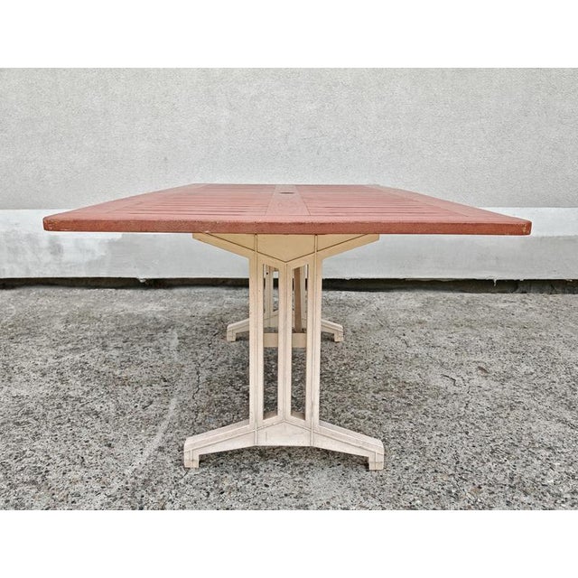 Art Deco Table and Chairs by Pierre Paulin, 1988, Set of 7 For Sale - Image 3 of 18