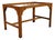 Brown Scandinavian Coffee Table in Wood, 1970s For Sale - Image 8 of 8