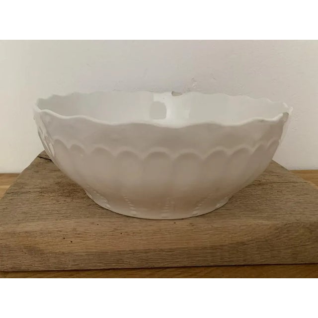 Vintage Ceramic Fruit or Serving Bowl, Hungary For Sale - Image 9 of 9