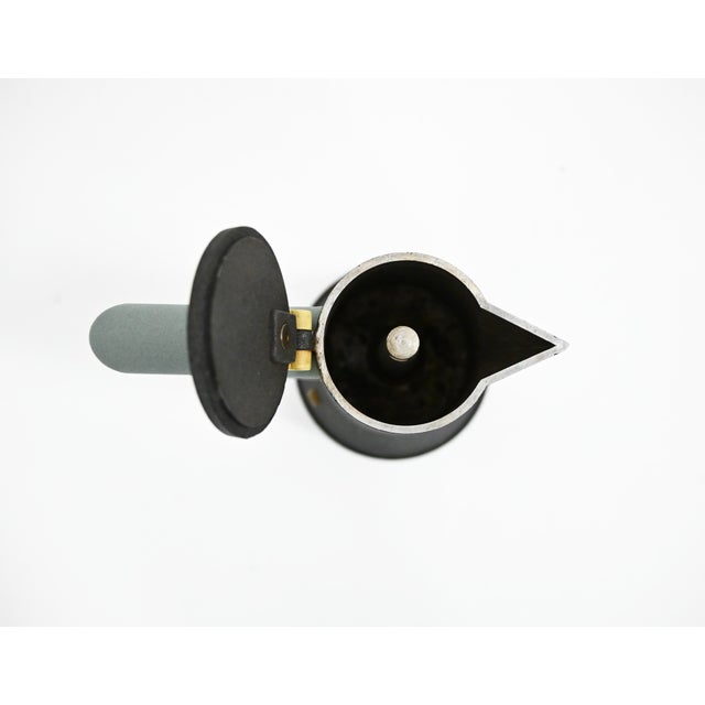 Gray Accademia Coffee Maker attributed to Ettore Sottsass for Lagostina, 1980s For Sale - Image 8 of 10
