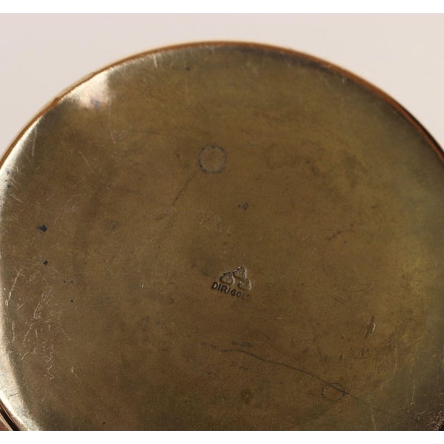 Vintage Swedish Art Deco Dirigold Goldware Cocktail Shaker With Monogrammed "Ik" For Sale - Image 18 of 18