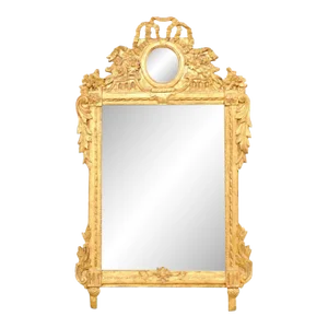 Neoclassic French Gilt Wood Mirror, 19th Century