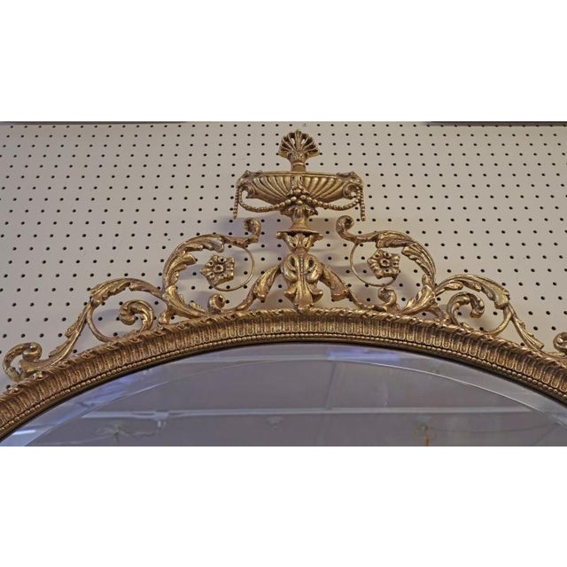 Friedman Brother Natchez Model Adam French Style Beveled Horizontal Mirror For Sale - Image 9 of 10