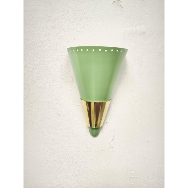 Sputnik Cone Wall Lamp, 1960s For Sale - Image 4 of 10