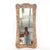 Large Leather Mirror, 1970s For Sale - Image 9 of 16