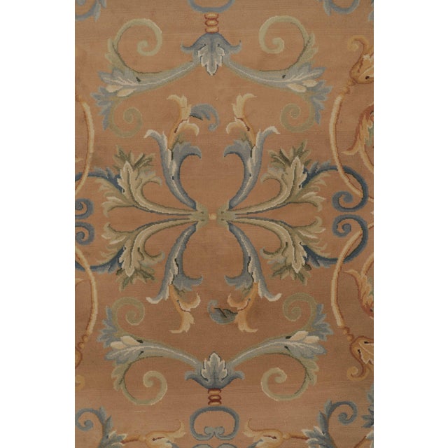 Rug & Kilim’s European-Inspired Rug With Colorful Acanthus Florals For Sale In New York - Image 6 of 8