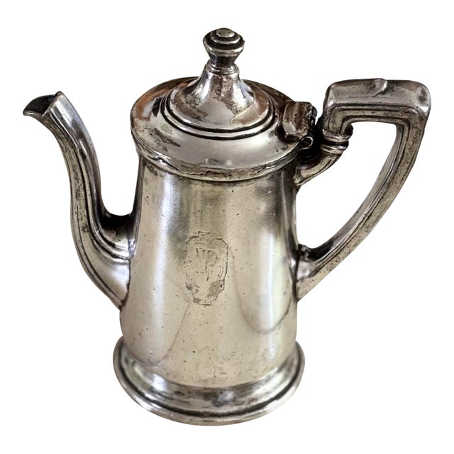 Antique SilverPlate Teapot N. Plaza Hotel For Sale