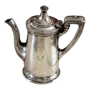 Antique SilverPlate Teapot N. Plaza Hotel