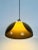 Brown and White Acrylic Glass Pendant Lamp in the style of Temde, 1970s For Sale - Image 9 of 10