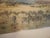 Realism Late 20th Century Huge (9 Feet by 3 Feet) African Savannah Painting Featuring Zebra, Cheetah Lion. Wildebeest For Sale - Image 3 of 5