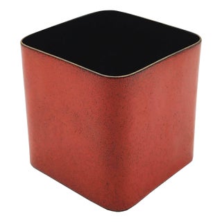 Small Italian Enameled Copper Planter by Paolo De Poli, 1950s For Sale
