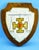 20th Century Heraldic Plaques in Ceramic on Wood by Antonella Salemi for Freemasonry Scottish Rite, 1970s, Set of 4 For Sale - Image 13 of 18