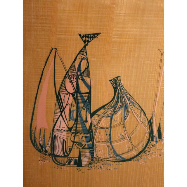 Mid-Century Maple and Sycamore Sideboard in the style of Vittori Dassi, 1950s For Sale - Image 16 of 18