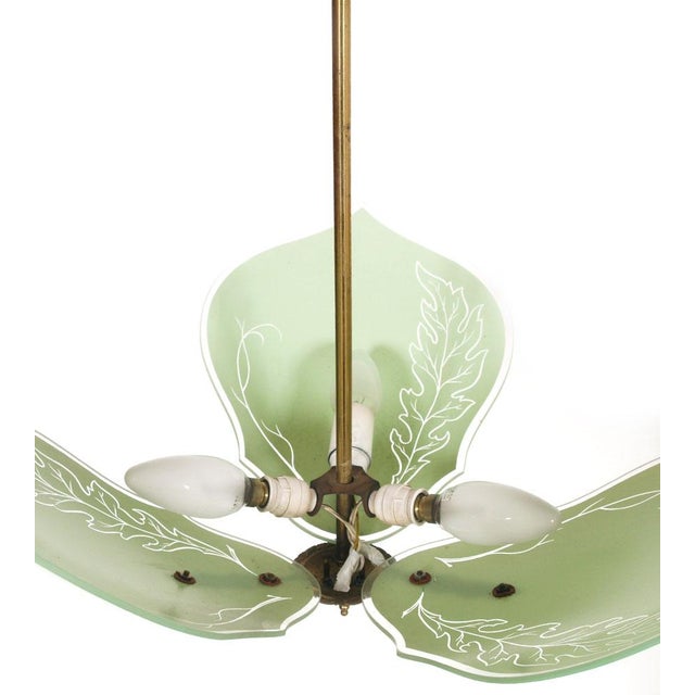 Art Deco Pendant in Murano Glass, 1920s For Sale - Image 4 of 5