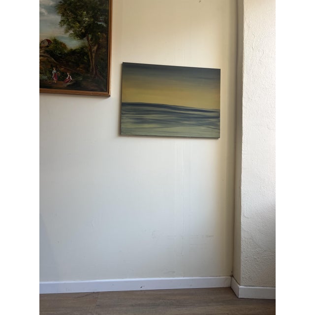 Early 21st Century ArpVerdeacqua, Serenity in Sunset, Acrylic on Canvas For Sale - Image 5 of 8