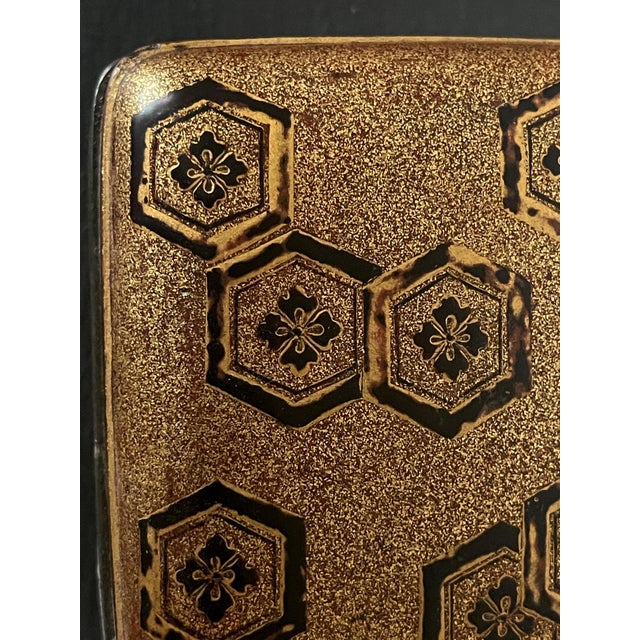 Antique Japanese Lacquered Incense Box Kobako Ex-Christie's For Sale - Image 10 of 13