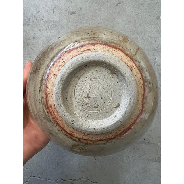 Set of 2 Wood-Fired Shino Studio Pottery Bowls For Sale - Image 12 of 18