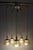 Cascade Chandelier with 6-Light Smoked Glass Drops, 1960s For Sale - Image 12 of 18