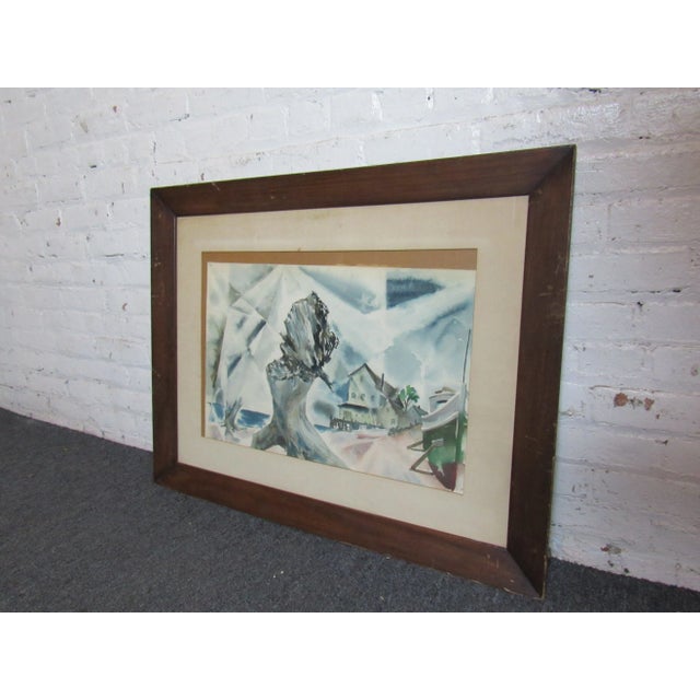 Framed Watercolor Painting Chairish