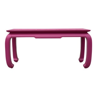 1960s Bernhardt Carved Console For Sale