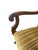 Pair of Antique American Empire Walnut Scroll Arm Upholstered Library Chairs, C. 1840–1870, Set of 2 For Sale In Greensboro - Image 6 of 12
