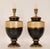 Vintage Mid Century French Baluster vase Ceramic Table Lamps French 1980s - a Pair Impressive and enchanting table lamps....