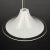 White Murano Glass Pendant Lamp, Italy, 1970s For Sale - Image 11 of 13