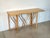 Mid-Century Modern Console Table in Wood and Bamboo from IG, 1970s For Sale - Image 3 of 16