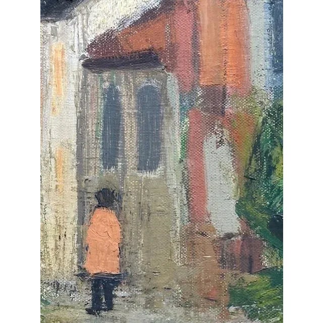 1950s French Village by Ginette Rapp Circa 1950's France For Sale - Image 5 of 11
