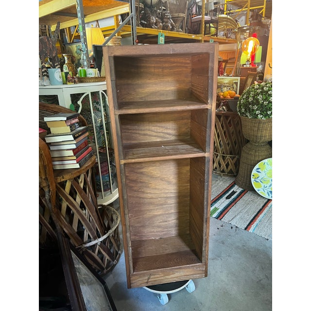 Vintage Country Core Wooden Small Shelf For Sale - Image 11 of 12