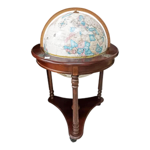 Late 20th Century Repogle Globe on Stand From University of Virginia