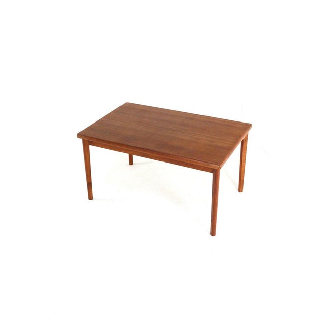 Large Rectangular Extendable Dining Table by Henning Kjaernulf for Vejle For Sale - Image 6 of 16