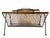 Mid-Century Modern Vintage Mid-Century Modern Metal Magazine Rack For Sale - Image 3 of 7