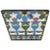 Moroccan Moroccan Encaustic Cement Tile Border With Moorish Fez Design For Sale - Image 3 of 13