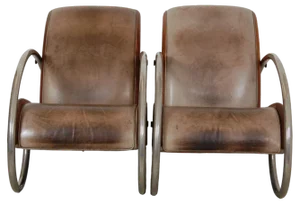 Set of Lounge Chairs by Klaus Wettergren, 1960s
