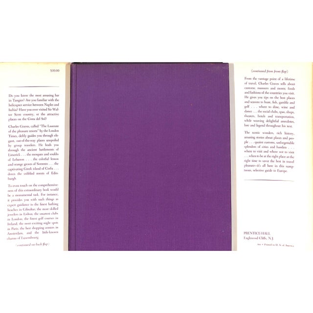 "The Rich Man's Guide to Europe" 1966 Graves, Charles For Sale - Image 4 of 5