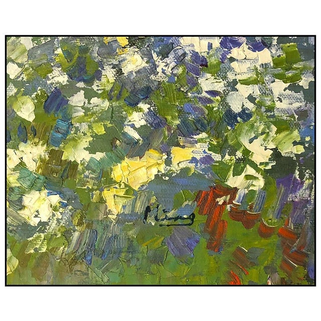 Modern Late 20th Century Moonlight Summer Sail, Ming Feng For Sale - Image 3 of 4