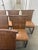 Henredon Acquisitions Wove Leather Strap Dining Chairs Set of 6 For Sale In Los Angeles - Image 6 of 12