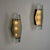 A rare and atmospheric pair of wall lights, model 1937, designed by Max Ingrand for Fontana Arte in the late 1950s — an...