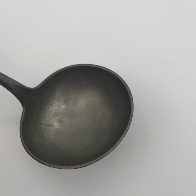 Mid 19th Century Victorian Pewter Ladle For Sale - Image 4 of 4